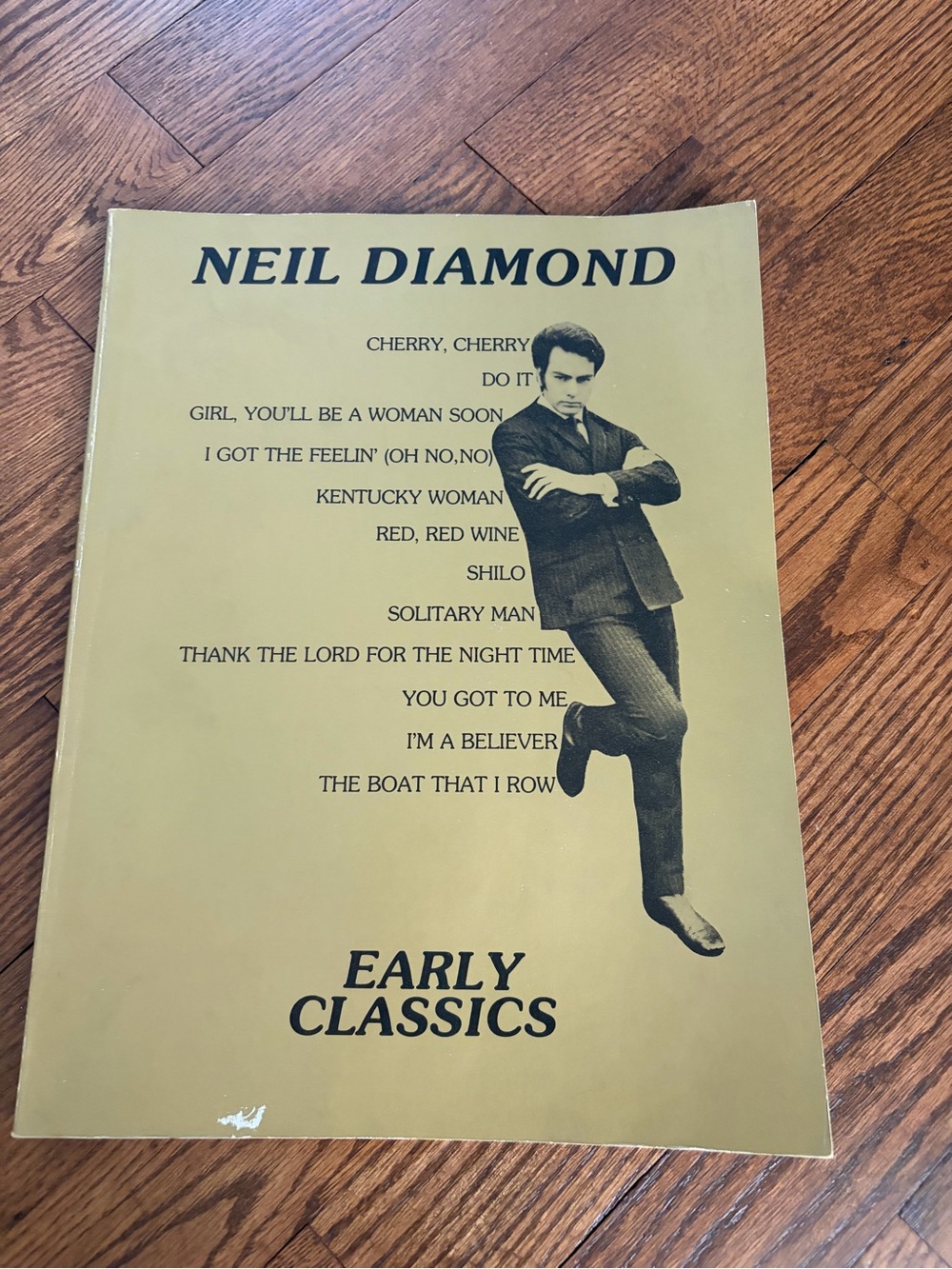 Vintage 1978 Neil Diamond Early Classics Sheet Music Chords Book